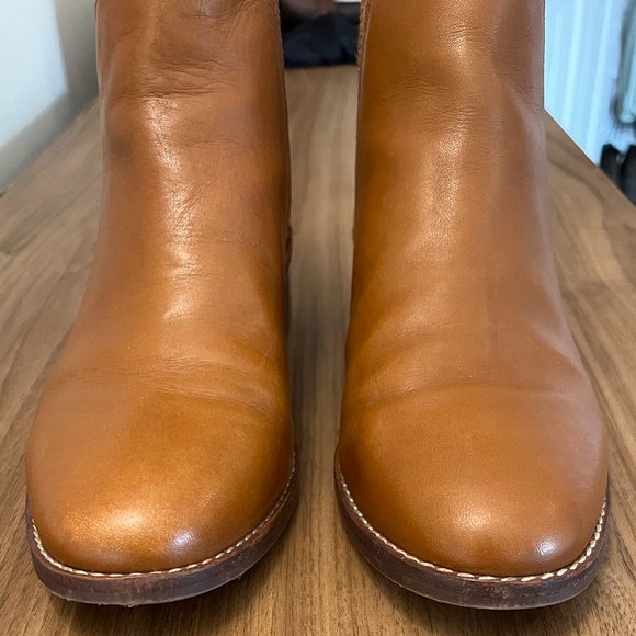 Madewell Ainsley Chelsea Boot in English Saddle, Size 8 - Picture 4 of 8
